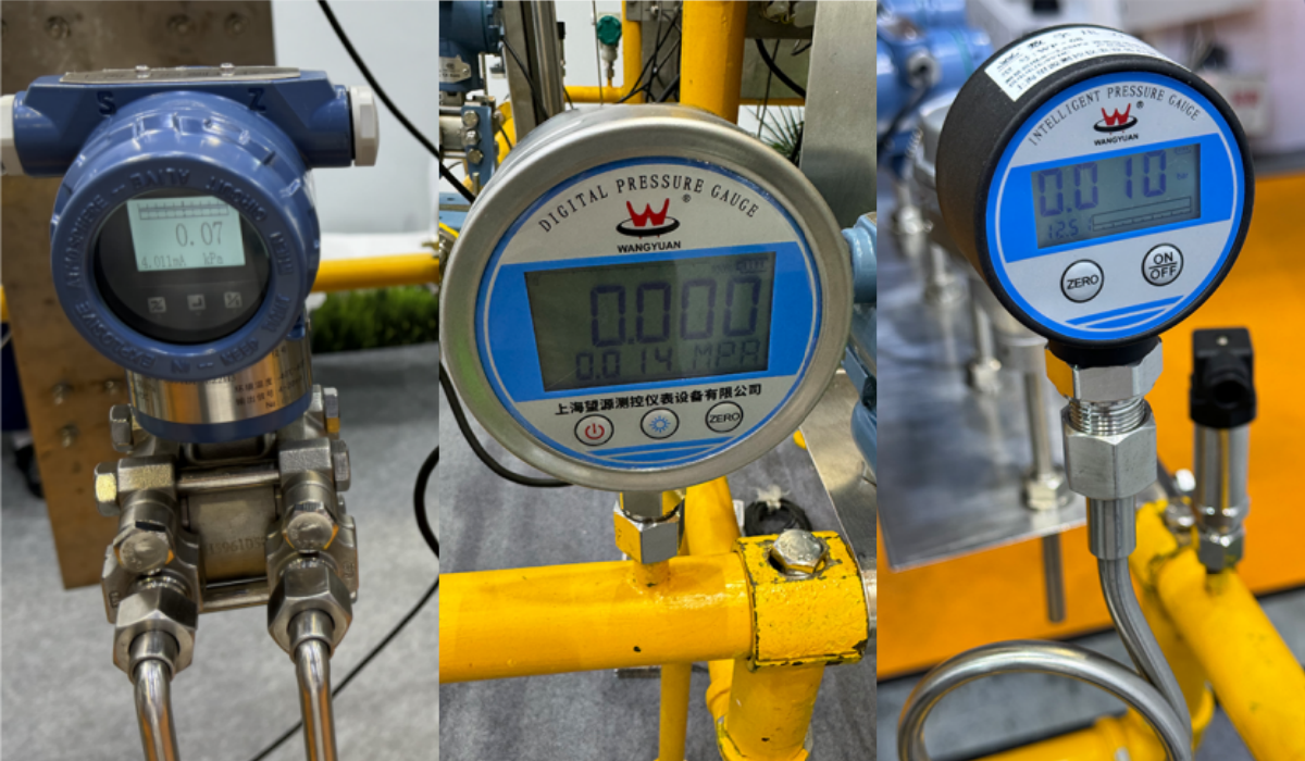 Different Units of Pressure on Local Display WangYuan Instruments
