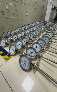 Massive Flange Bimetallic Thermometers